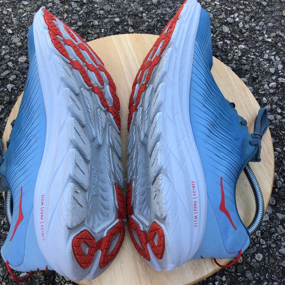 Hoka Rincon 3 Running Shoes Men 11D Blue Mountain Spring Summer Song 1119395MSSS - Picture 9 of 16